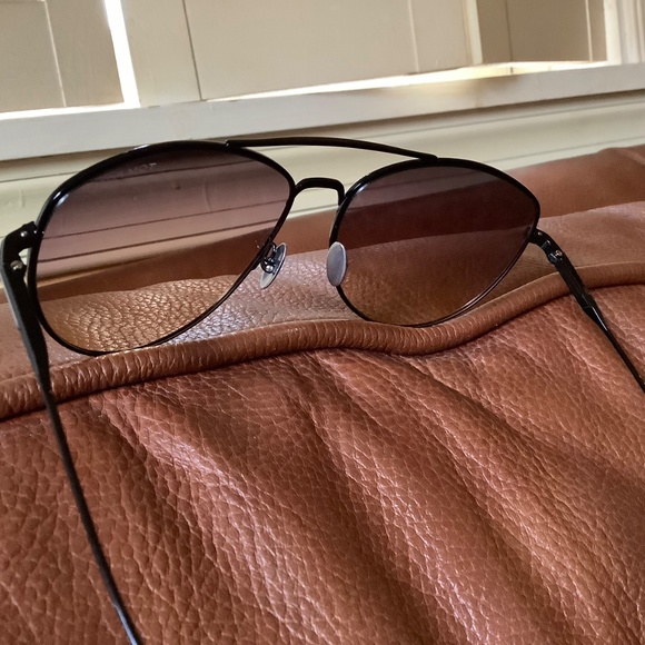 TOM FORD Milla 59mm Gradient Aviator Sunglasses One Size, BLACK SMOKE - Picture 8 of 15